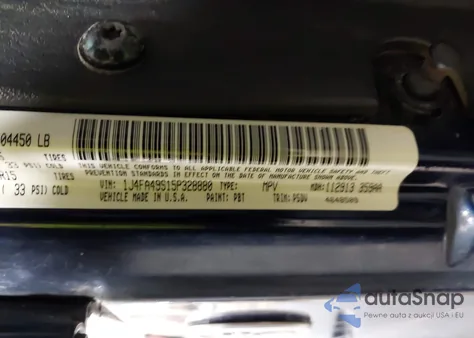 2005 Jeep Wrangler Sport from USA, damaged, VIN 1J4FA49S15P328880